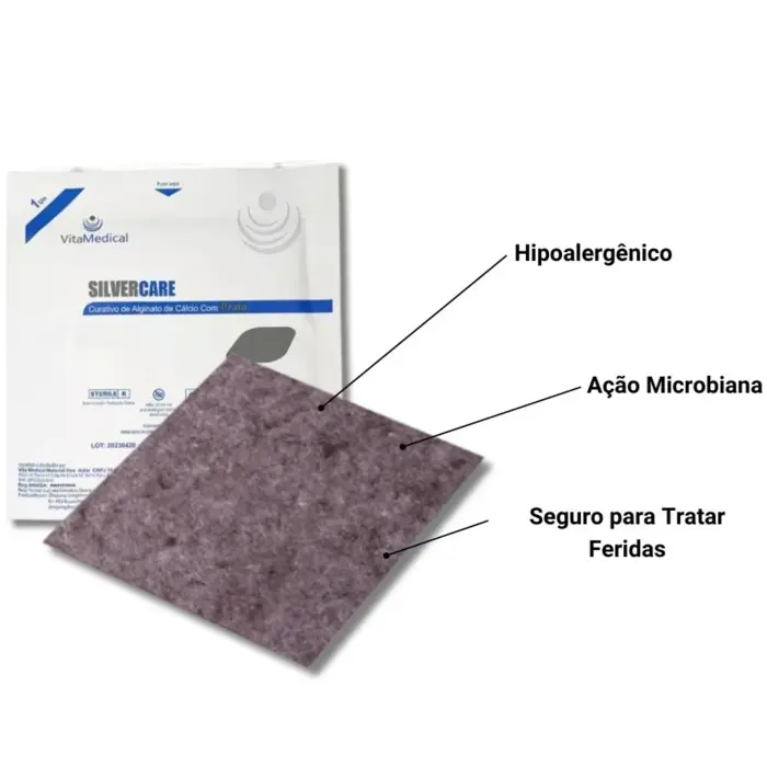 Detalhes do Curativo Silver Care Vita Medical