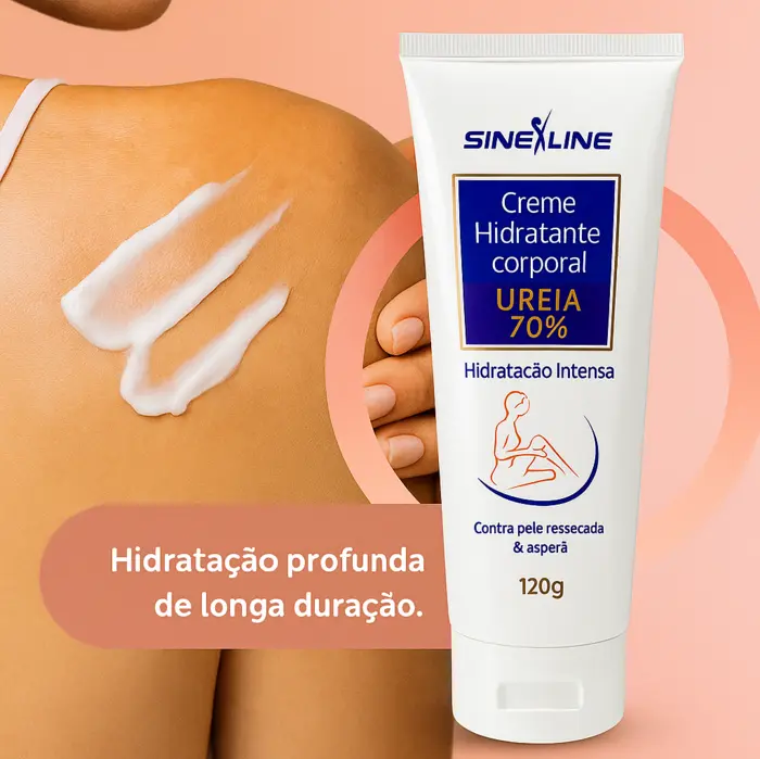Creme Hidratante Corporal com Ureia 10% - Sineline 120g