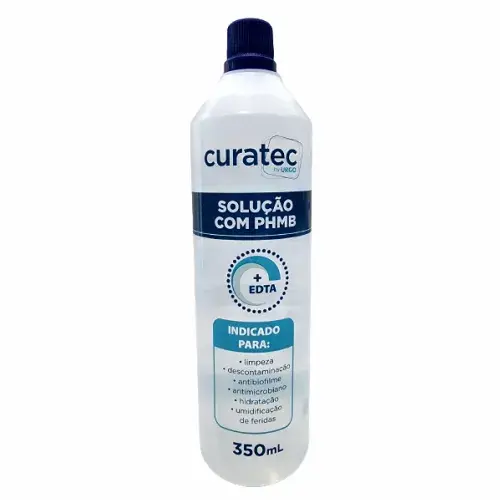 Solução com PHMB e EDTA Curatec 350ml imagem 1