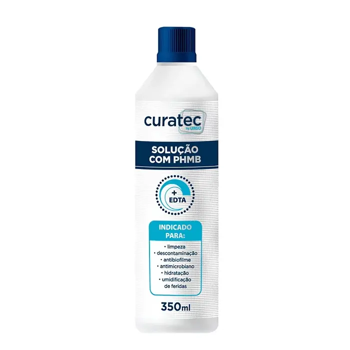 Solução com PHMB e EDTA Curatec 350ml imagem 1