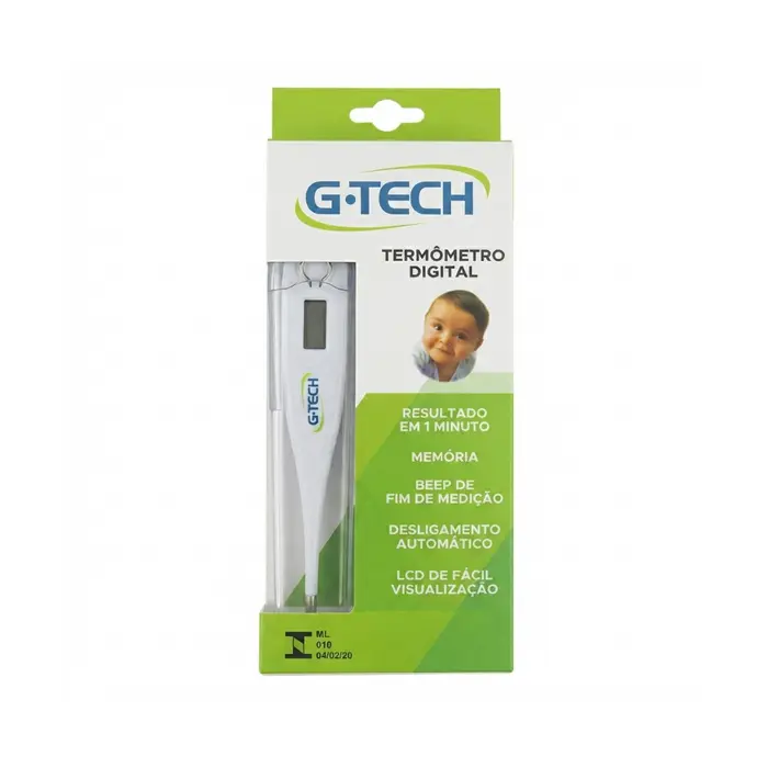 Termômetro Digital Clínico TH1027 G-Tech