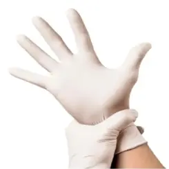 Luva Descartável Látex com Pó - Tamanho 6,5 Estéril - Medix - 01 Par