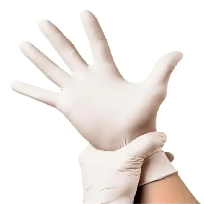 Luva Descartável Látex com Pó - Tamanho 6,5 Estéril - Medix - 01 Par