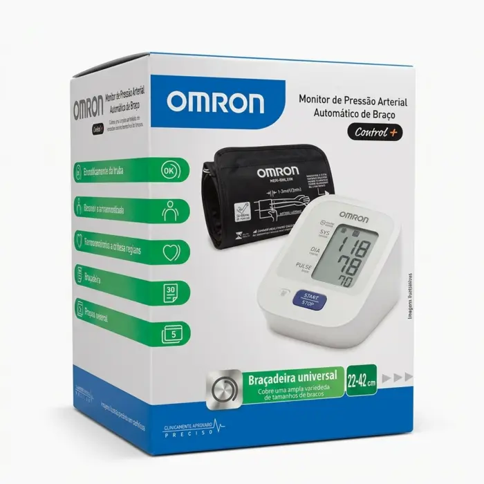 Monitor Arterial Digital De Braço HEM-7122 Omron