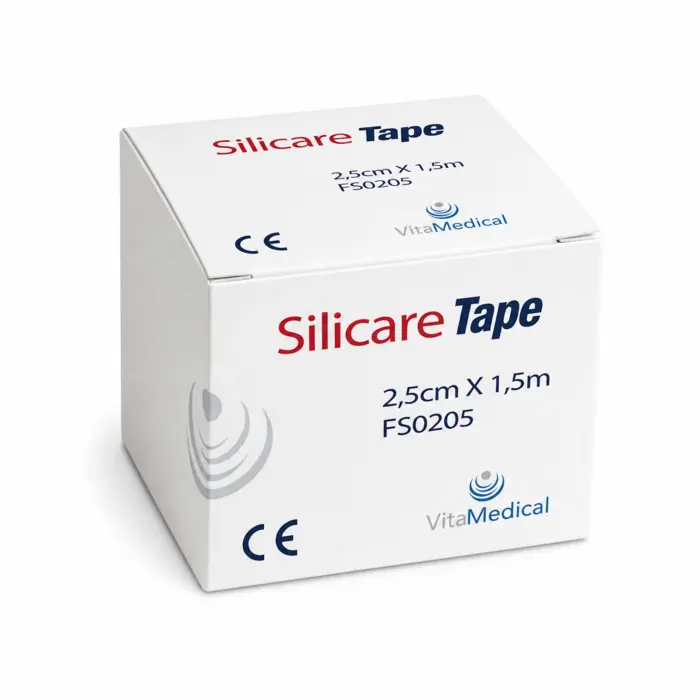 Fita de Silicone Para Cicatriz Silicare Tape 2,5cm x 1,5cm Vita Medical