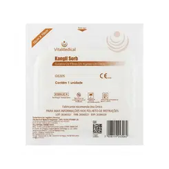 Curativo Alginato De Cálcio Kangli Sorb 10x10cm Vita Medical Unidade