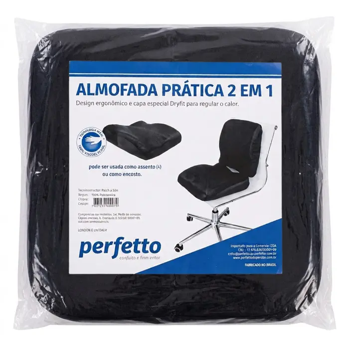 Almofada Prática 2 Em 1 Perfetto