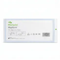 Curativo De Silicone Mepiform 10x18cm Mölnlycke