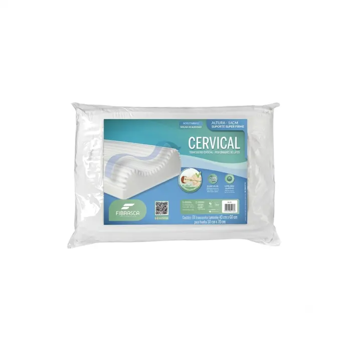 Travesseiro Cervical Performance de Latex Fibrasca