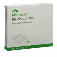 Curativo de Alginato Melgisorb Plus 10x10cm Molnlycke