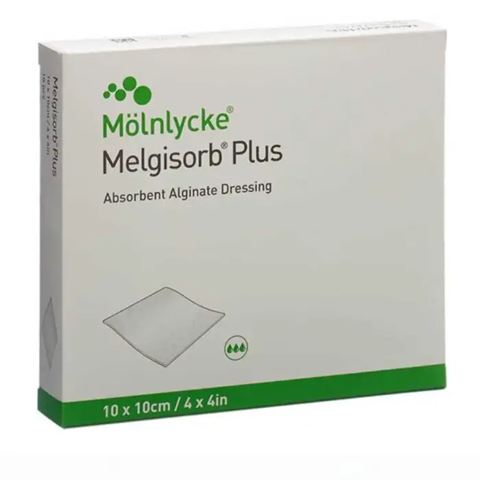 Curativo de Alginato Melgisorb Plus 10x10cm Molnlycke