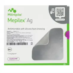 Curativo De Prata AG Carvão Ativado Mepilex 15x15cm Mölnlycke