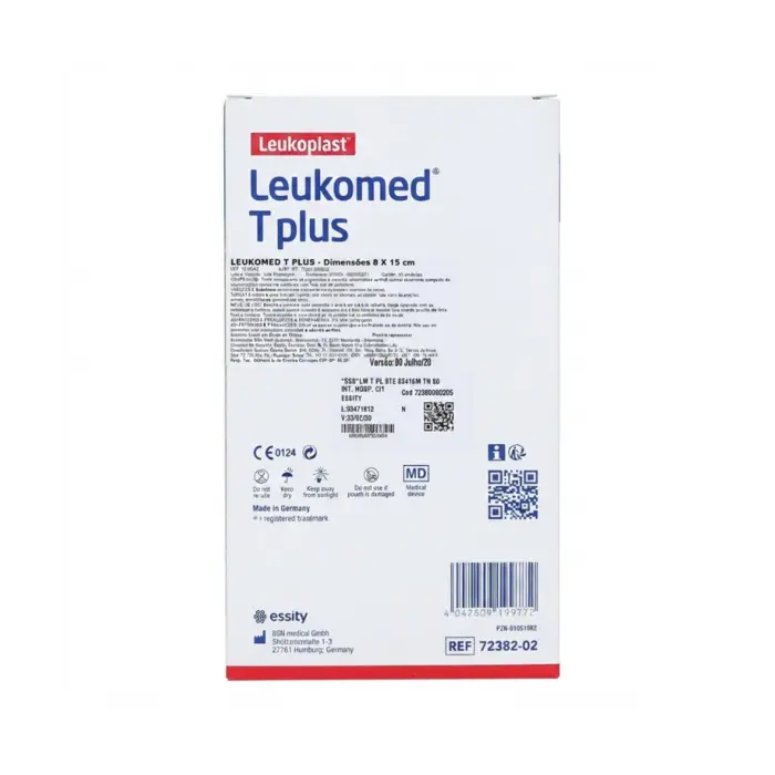 Curativo Leukomed T Plus 8x15cm BSN Unidade