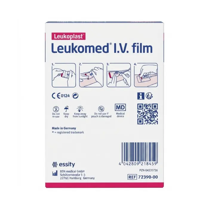 Curativo Leukomed IV Filme Transparente 6x8cm BSN Unidade