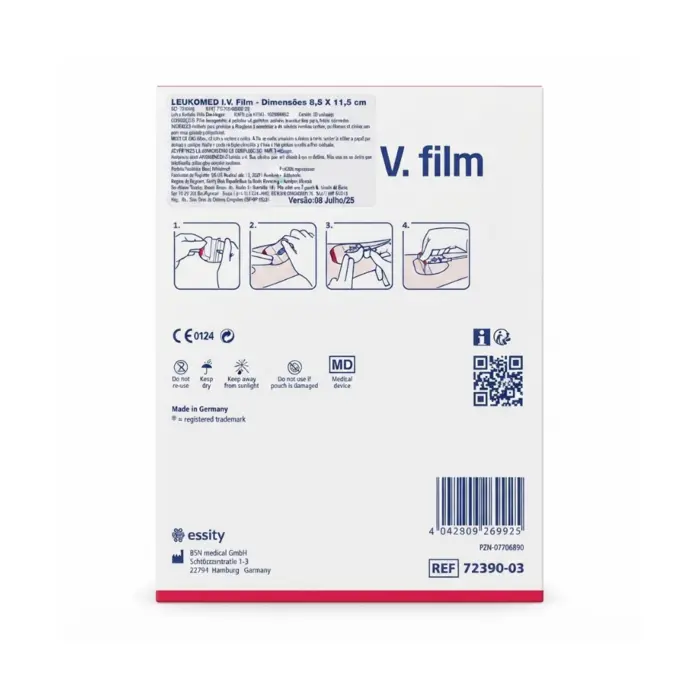 Curativo Leukomed IV Filme Transparente 8,5x11,5cm BSN Unidade