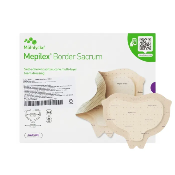 Curativo Mepilex Border Sacrum 16x20cm Mölnlycke Unidade