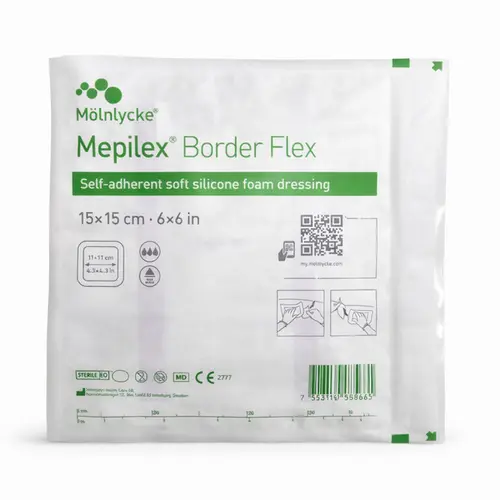 Curativo Mepilex Border Flex 15x15cm Mölnlycke Unidade
