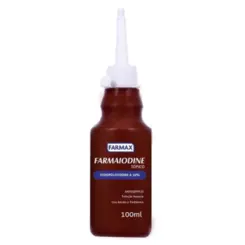 PVPI Tópico Aquoso 10% Farmax Solução 100ml