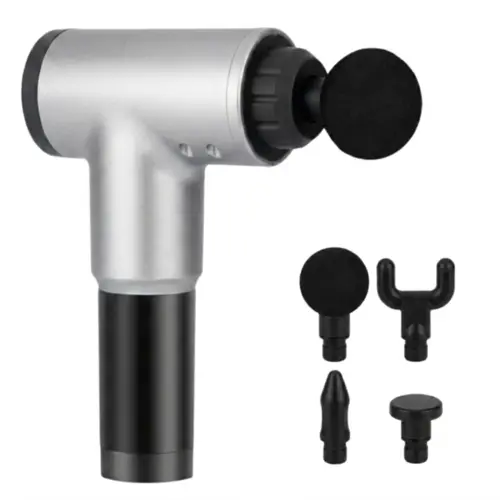 Pistola De Massagem Facial Gun Md-320 Prata Alux