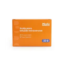 Scalp Para Infusão Intravenosa 23G Medix Unidade