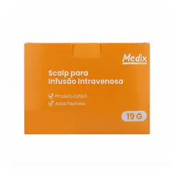Scalp Para Infusão Intravenosa 19G Medix Unidade