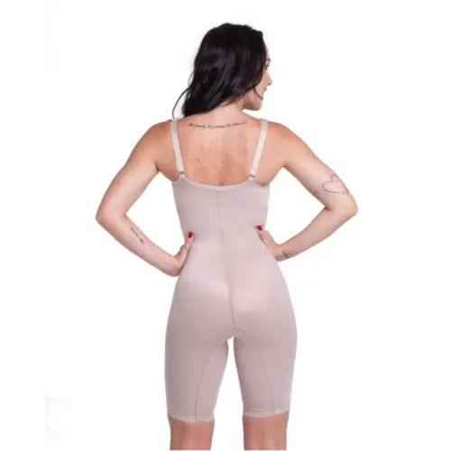 Cinta Modeladora Macaquinho Shorts com Fecho Frontal G 1601 - Biobela
