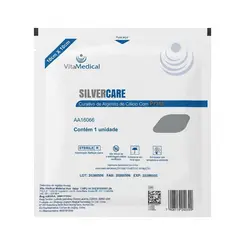 Curativo SilverCare Alginato De Cálcio Com Prata 10x10cm Vita Medical Unidade