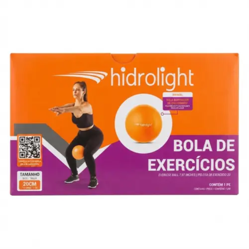 Bola De Exercícios FL13F 20cm Hidrolight