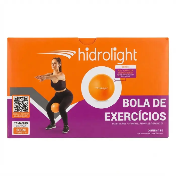 Bola De Exercícios FL13F 20cm Hidrolight