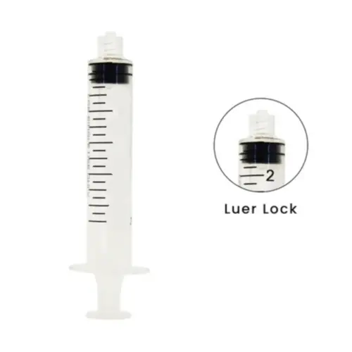 Seringa Hipodérmica sem Agulha 3ml Luer Lock - Medix