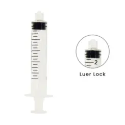 Seringa Hipodérmica sem Agulha 3ml Luer Lock - Medix