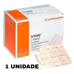 Curativo IV 3000 Fenestrado Fixação para Cateter - Smith & Nephew