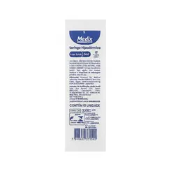 Seringa Hipodérmica Sem Agulha Bico Rosca 5ml Medix Unidade