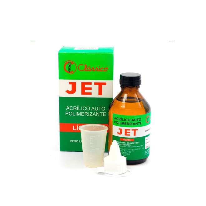 Resina Jet Líquido 120ml Clássico Resultados de Qualidade