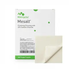 Curativo Mesalt Cloreto De Sódio 10x10cm Mölnlycke Unidade