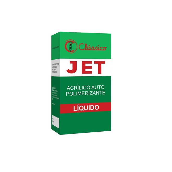 Resina Jet Líquido 250ml Clássico Versatilidade e Qualidade para