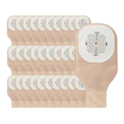 KIT Bolsa Colostomia Drenável Recortável Suavita 7610 10/70mm Hollister 30 Unidades