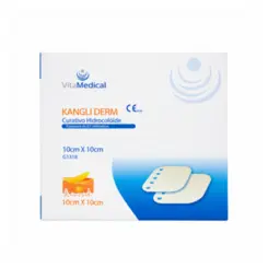 Curativo Kangli Derm G1318 Extra Fino Hidrocoloide 10x10cm Vital Medical 10 Unidades