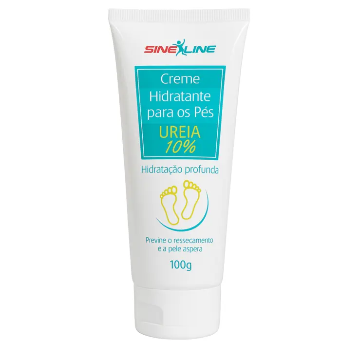 Creme para Pés Ressecados Hidratante com Ureia 10% Sineline - 100g