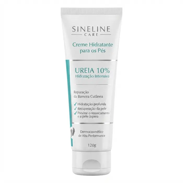 Creme Hidratante Ureia 10% Para Os Pés 120g Sineline