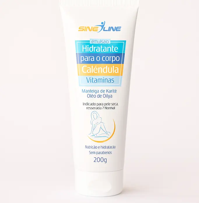 Hidratante Corporal com Calêndula 200ml Sineline