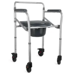 Cadeira de Banho Desmontável Higiênica Hidrolight - Até 100Kg - Em Alumínio