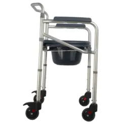 Cadeira de Banho Desmontável Higiênica Hidrolight - Até 100Kg - Em Alumínio
