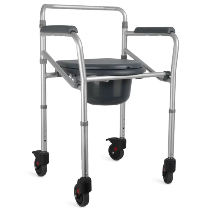 Cadeira de Banho Desmontável Higiênica Hidrolight - Até 100Kg - Em Alumínio