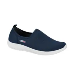 Tênis Feminino Slip On 38 4828.100 Azul Marinho - Actvitta