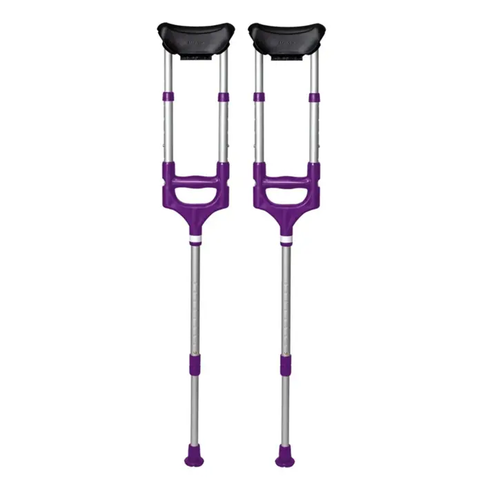 Muleta Axilar Reforçada Lilás P/M BC1562 - Mercur