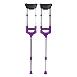 Muleta Axilar Reforçada Lilás G/GG BC1562 - Mercur