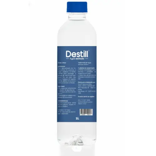 Água Destilada para Autoclave 1 Litro - Destill