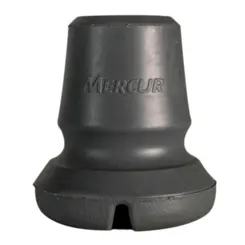 Ponteira Para Bengala Preta Mercur 3/4 Articulada BC1538