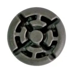 Ponteira Para Bengala Preta Mercur 3/4 Articulada BC1538